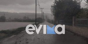Κακοκαιρία στην Εύβοια