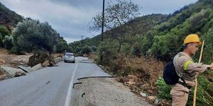 Καταστροφές στην Εύβοια