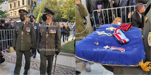 στρατός αποχαιρετά γεννηματά