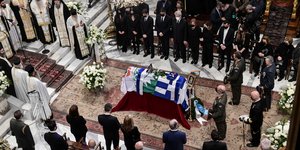 Στη Μητρόπολη Αθηνών η κηδεία της Φώφης Γεννηματά 