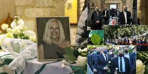 Σε λαϊκό προσκύνημα η σορός της Φώφης Γεννηματά