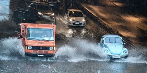 Στιγμιότυπο από την κακοκαιρία 