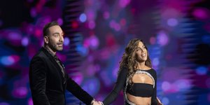 Η Κατερίνα Στικούδη στη σκηνή του J2US