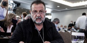 Ο Βασίλης Κεγκέρογλου στην Κεντρική Επιτροπή του ΚΙΝΑΛ