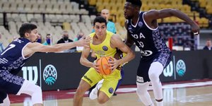 Φάση από τον αγώνα Λαύριο-Ντιζόν