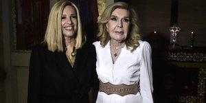 Η Μαριάννα Βαρδινογιάννη και η Φώφη Γεννηματά