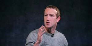 O ιδρυτής και CEO του Facebook, Μαρκ Ζούκερμπεργκ 