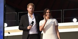 Ο πρίγκιπας Χάρι και η Μέγκαν Μαρκλ στο Global Citizen Live στη Νέα Υόρκη