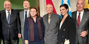 Paschal Couchepin, Λίνα Μενδώνη και οι απόγονοι των Καποδίστρια και Εϊνάρ