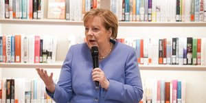 Η Ανγκελα Μέρκελ στο Ινστιτούτο Goethe
