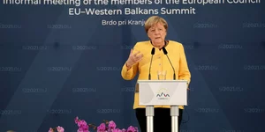 Η Ανγκελα Μέρκελ στη Σύνοδο Κορυφής ΕΕ-Δυτικών Βαλκανίων, στη Σλοβενία