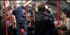Ξύλο στο Μετρό
