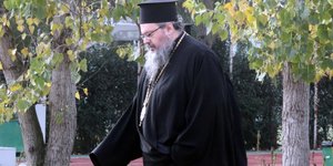 Ο Μητροπολίτης Λαρίσης Ιερώνυμος