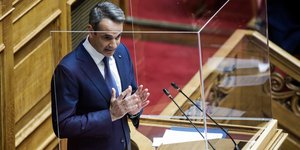 Ο πρωθυπουργός Κυριάκος Μητσοτάκης