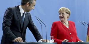 Μητσοτακης, Μερκελ