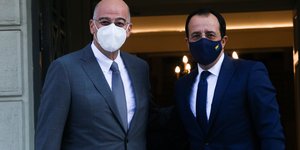 Νίκος Δένδιας και Νίκος Χριστοδουλίδης