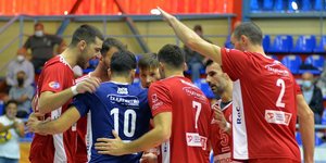 Η ανδρική ομάδα βόλεϊ του Ολυμπιακού