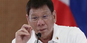 Ο πρώην πρόεδρος των Φιλιππίνων Ροντρίγκο Ντουτέρτε