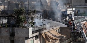 Πυρκαγιά σε πολυκατοικία στον Κολωνό