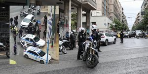 Πυροβολισμοί στο κέντρο της Αθήνας