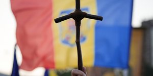 Διαδήλωση κατά της υποχρεωτικότητας του εμβολιασμού στη Ρουμανία