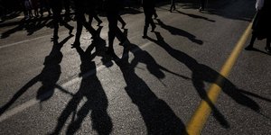 Στιγμιότυπο από την στρατιωτική παρέλαση της 28ης Οκτωβρίου στην Θεσσαλονίκη