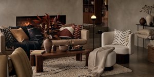 Σαλόνι καναπές διακόσμηση