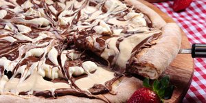 γλυκιά πίτσα