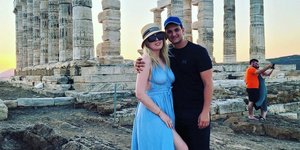 Τίφανι και Μάικλ Μπούλος στο Σούνιο