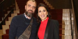 Άννα Μενενάκου- Σωτήρης Τσαφούλιας: Θεατρική έξοδος για το ερωτευμένο ζευγάρι