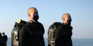 Βατραχάνθρωποι στη Θεσσαλονίκη