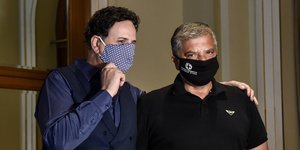 Χάρης Ρώμας με Γιώργο Πατούλη