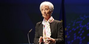 Η πρόεδρος της ΕΚΤ, Κριστίν Λαγκάρντ