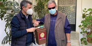 Δήμος Νέας Σμύρνης καφέ κάδος ανακύκλωσης