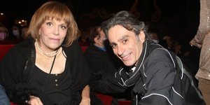 Η Μαίρη Χρονοπούλου με τον επί πολλά χρόνια σύντροφό της, Νίκο Σταγόπουλο