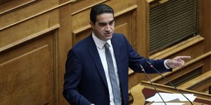 Ο Μιχάλης Κατρίνης σε ομιλία του στη Βουλή