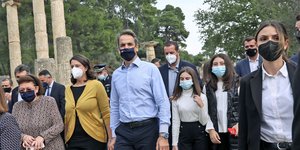 Ο πρωθυπουργός Κυριάκος Μητσοτάκης