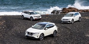 Nissan Qashqai vs VW Tiguan vs Citroen C5 Aircross