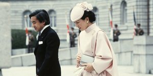Crown Prince Akihito and the Princess Michiko Shoda