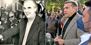 Ανδρέας Παπανδρέου, Αλέξης Τσίπρας 