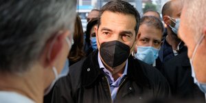 Ο Αλέξης Τσίπρας στο «Αχιλλοπούλειο» Νοσοκομείο Βόλου