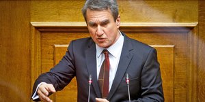 Ο βουλευτής του ΚΙΝΑΛ Ανδρέας Λοβέρδος