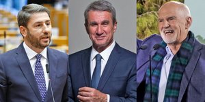Νίκος Ανδρουλάκης, Ανδρέας Λοβέρδος, Γιώργος Παπανδρέου