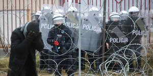 Αστυνομία στα σύνορα Πολωνίας-Λευκορωσίας