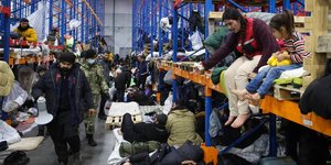 Μετανάστες στα σύνορα Λευκορωσίας-Πολωνίας