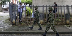 Στρατιώτες στην Κολομβία