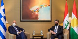 Δένδιας Μπαρζανί συνάντηση