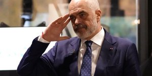 Ο Αλβανός πρωθυπουργός Έντι Ράμα