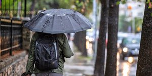 έκτακτο δελτίο επιδείνωσης καιρού, βροχή, ομπρέλα