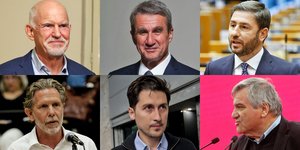 Παπανδρέου, Λοβέρδος, Ανδρουλάκης, Γερουλάνος, Χρηστίδης, Καστανίδης
